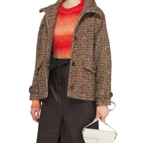 Sessun Tweed Coat - Picture 5 of 10